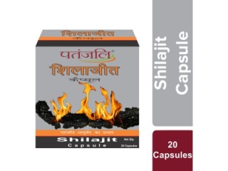 Patanjali, SHILAJIT CAPSULE, 20 Capsules, Health & Wellness
